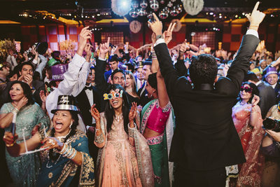 New Years Eve Wedding Reception in Houston