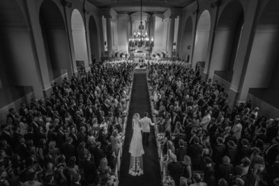 Wedding Ceremony at First Presbyterian Church Houston