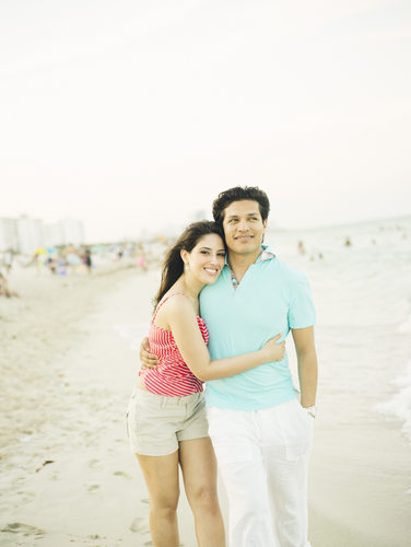 South Beach Engagement Photography 