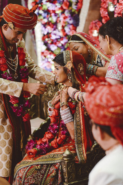Decorating the Bride at South Asian Weddings in Houston