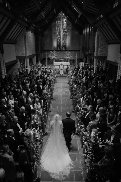 Wedding Ceremony at St. John the Divine Houston