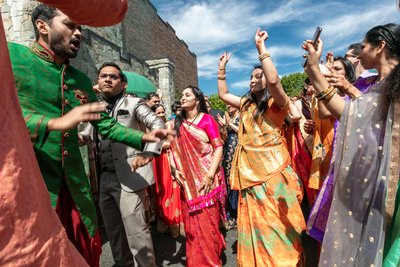 Boston Indian Wedding Baraat 