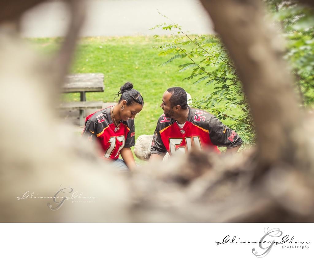 engagement session at Lincoln Park