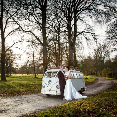 Couple with VW Van at Birr Castle