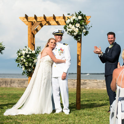 Military Wedding Ceremony at the Fort in St Augustine 