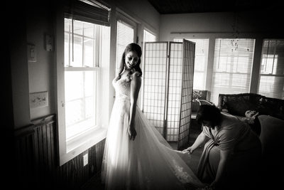 Bride Getting Ready Wedding photography in Stamford CT 
