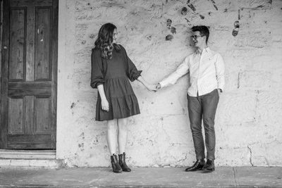 Fun Engagement Photos in the Adelaide Hills