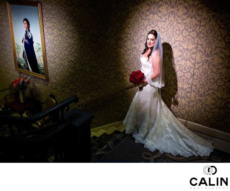 Bridal Portrait at King Edward Hotel Wedding Bridal Portrait at King Edward Hotel Wedding
