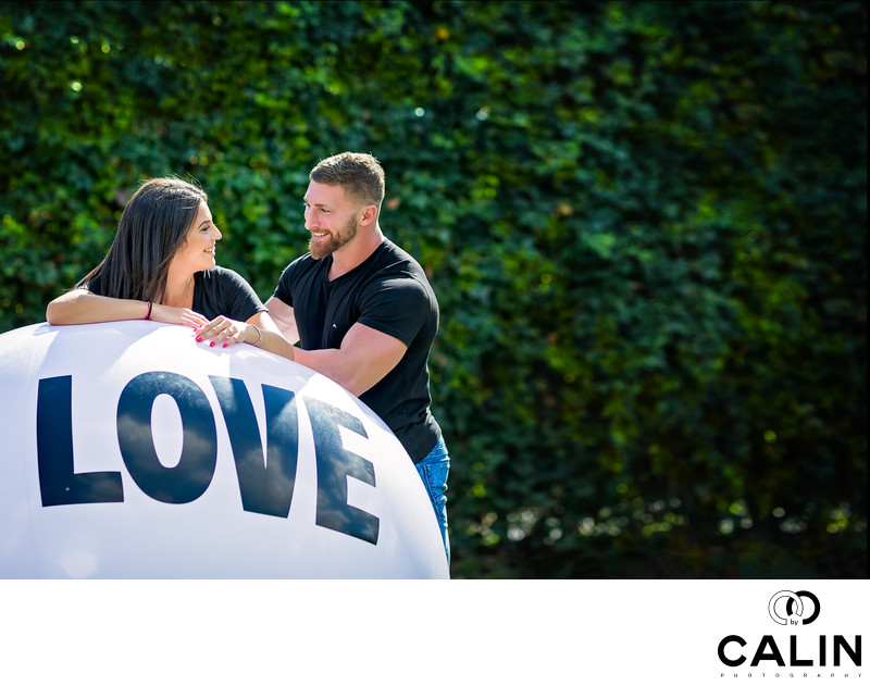Romantic Engagement Photo in Ramsden Park Romantic Engagement Photo in Ramsden Park