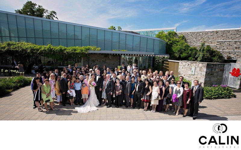 Toronto Botanical Garden Wedding - Group Photo