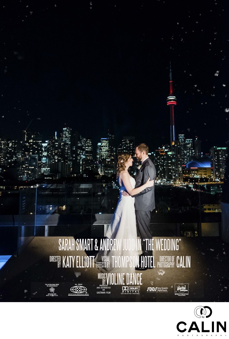 Thompson Hotel Toronto Wedding Movie Poster
