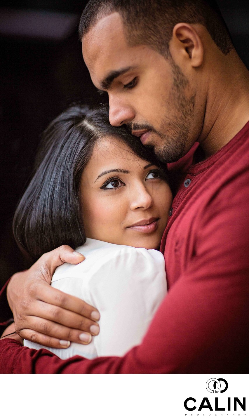 Engagement Photo of Indian Couple