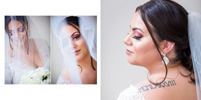 Portraits of Bride Getting Ready