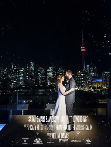 Thompson Hotel Toronto Wedding Movie Poster