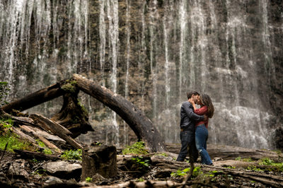 Engagement Pictures at Bridal Falls