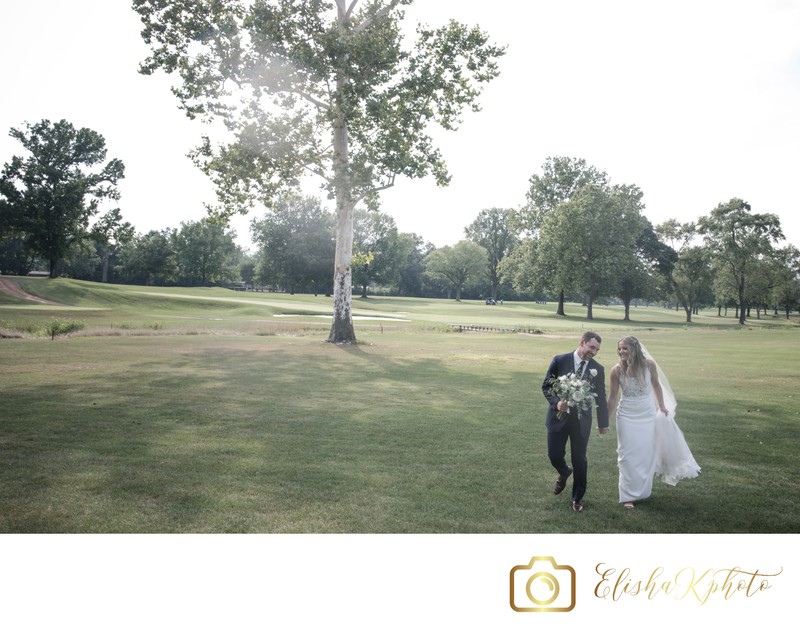 Golf Course Wedding Pictures