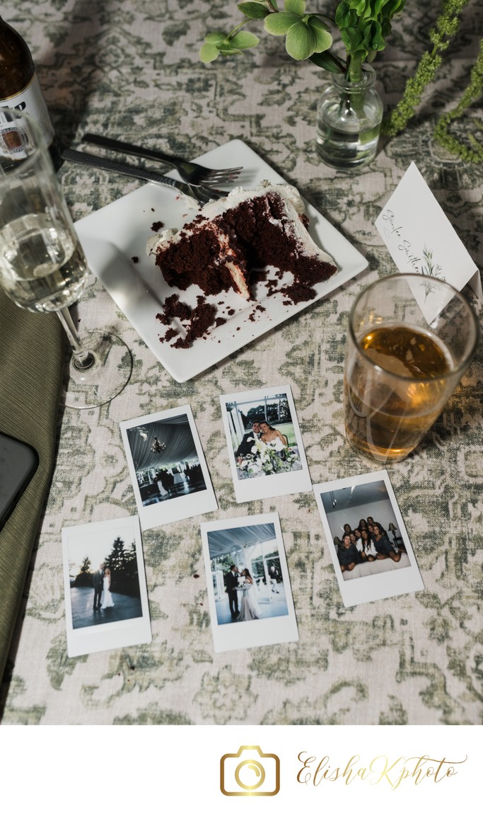 Polaroids on the Table Polaroids on the Table