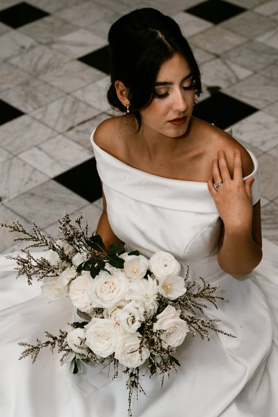 Laurel Hall | Portrait of Bride