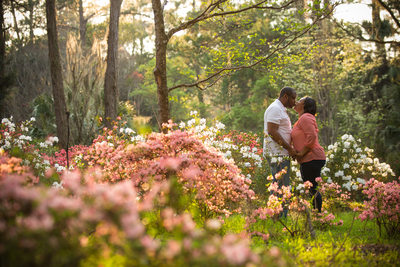 Engagement Photos in MaClay Gardens