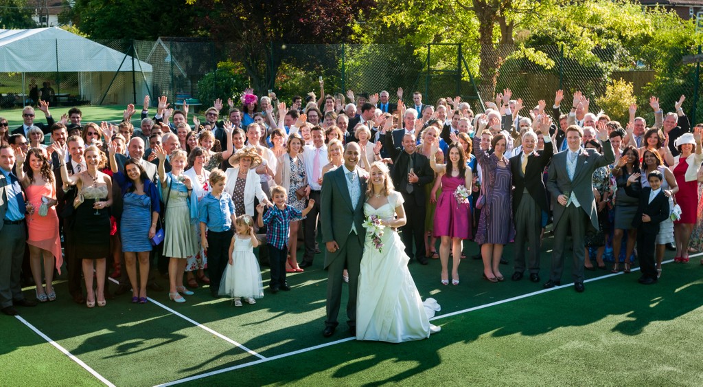 All Wedding Guests: Group Photo