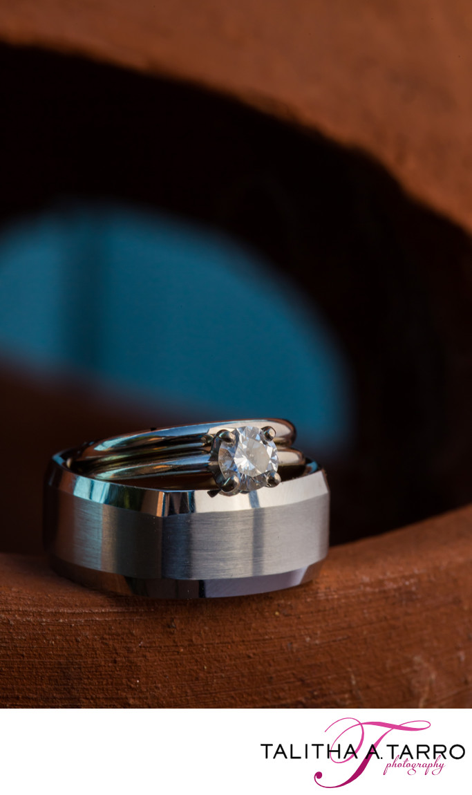 New Mexico Wedding Ring Shot