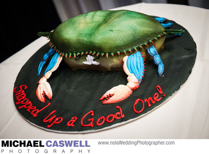 Crab Groom's Cake