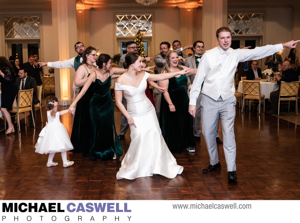 Reception at Chateau Country Club Wedding in Kenner LA