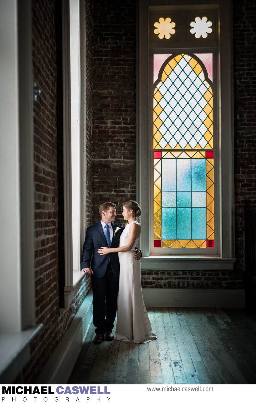 Elopement at Felicity Church in New Orleans