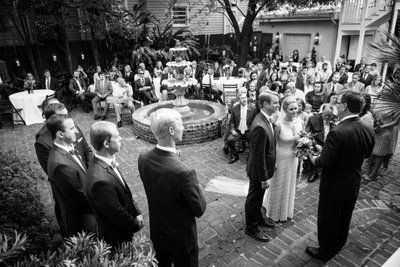 Wedding Ceremony at Terrell House in New Orleans