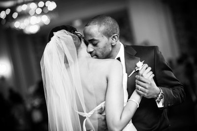 Bride and Groom's First Dance at the Ritz-Carlton