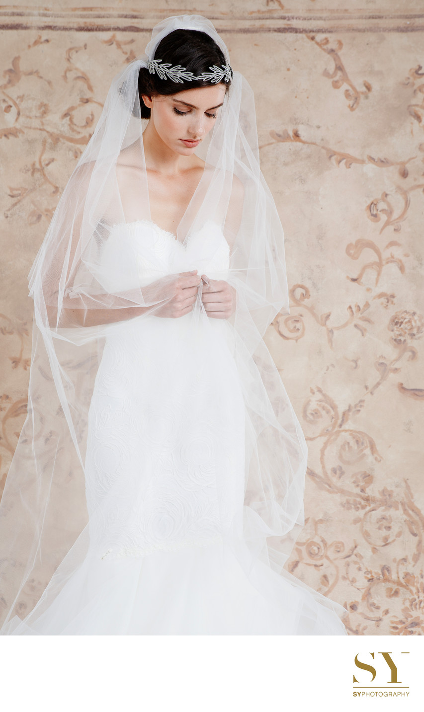 Bridal fashion lookbook Studio photography