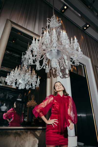 NYC editorial photography Baccarat Hotel