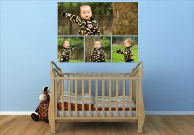 Melbourne Family Photographer Wall art collage style