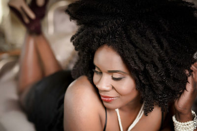 Black woman are beautiful in boudoir