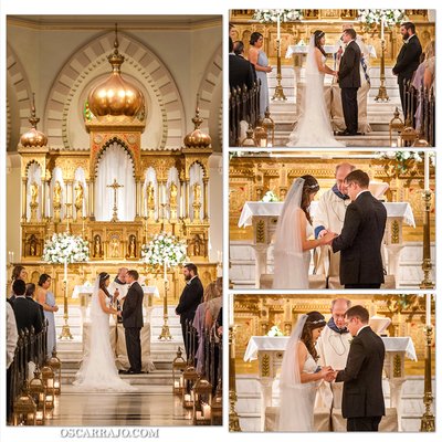 Jesuits Church, wedding vows, wedding photographer 