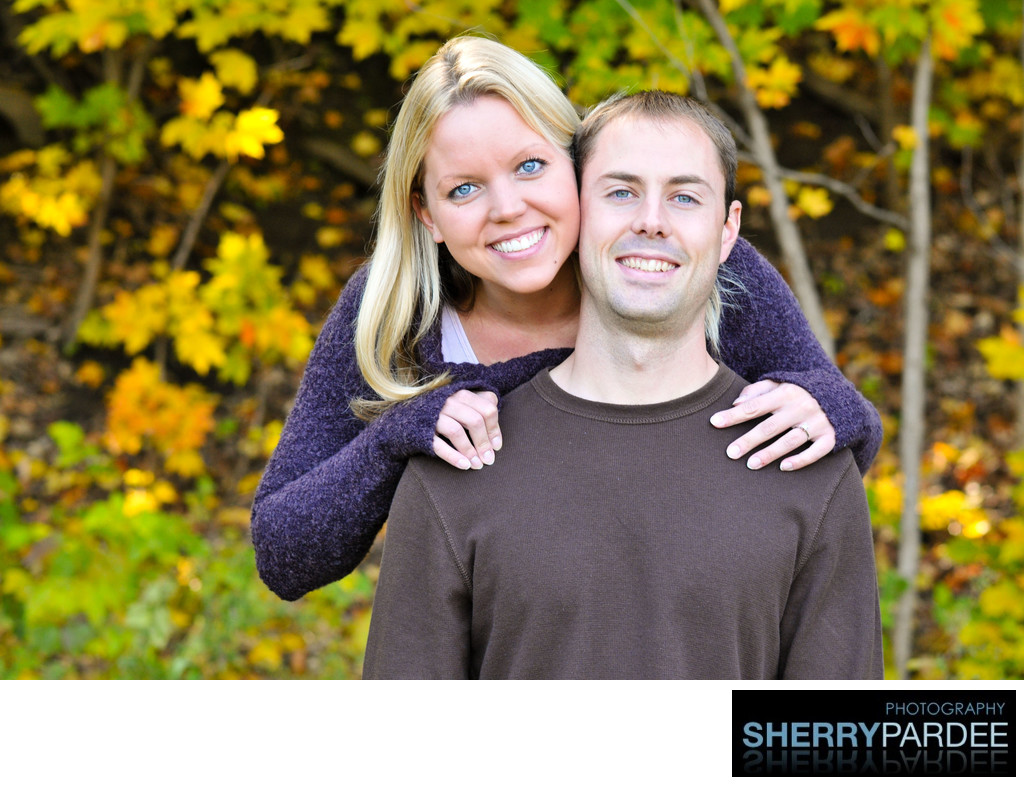 Wedding Engagement Photography in North Liberty iowa 