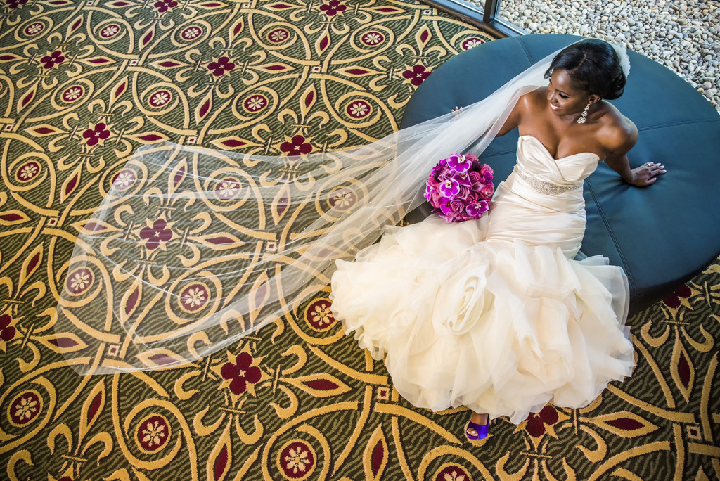 Hilton Hotel peachtree City Wedding Photographer bride 1