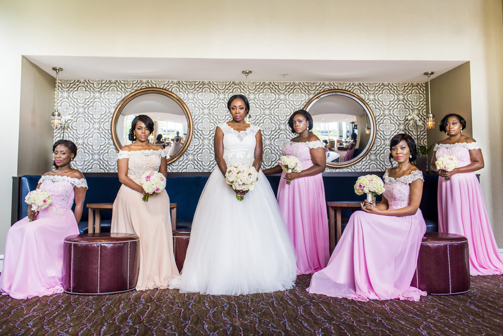 Westin Perimeter Atlanta Wedding Photographer Bridesmaids