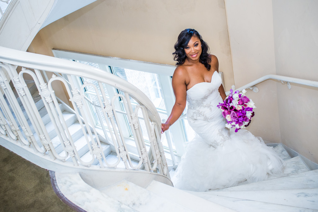 Atlanta Wedding Photographer Georgian Terrace bride