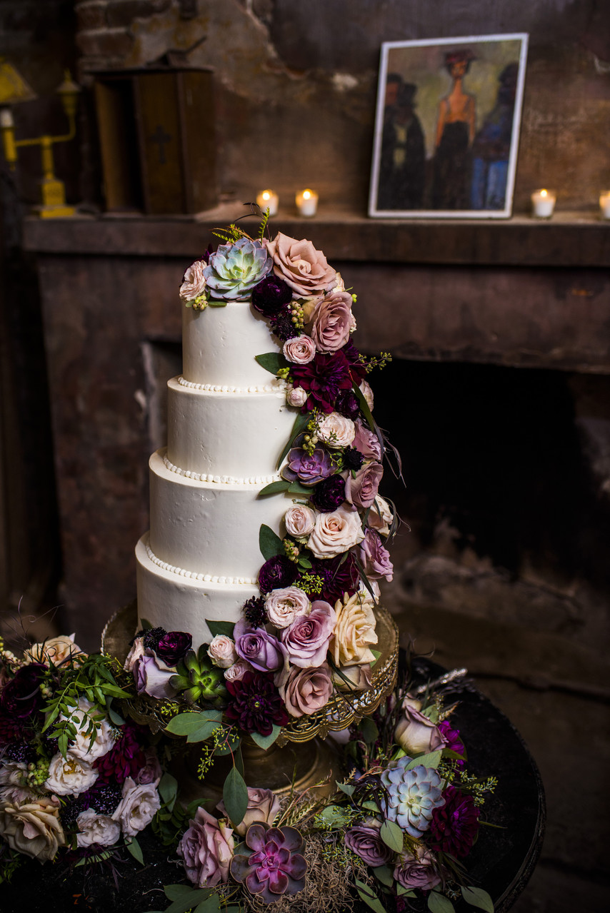Race and Religious New Orleans Wedding Photographer cake