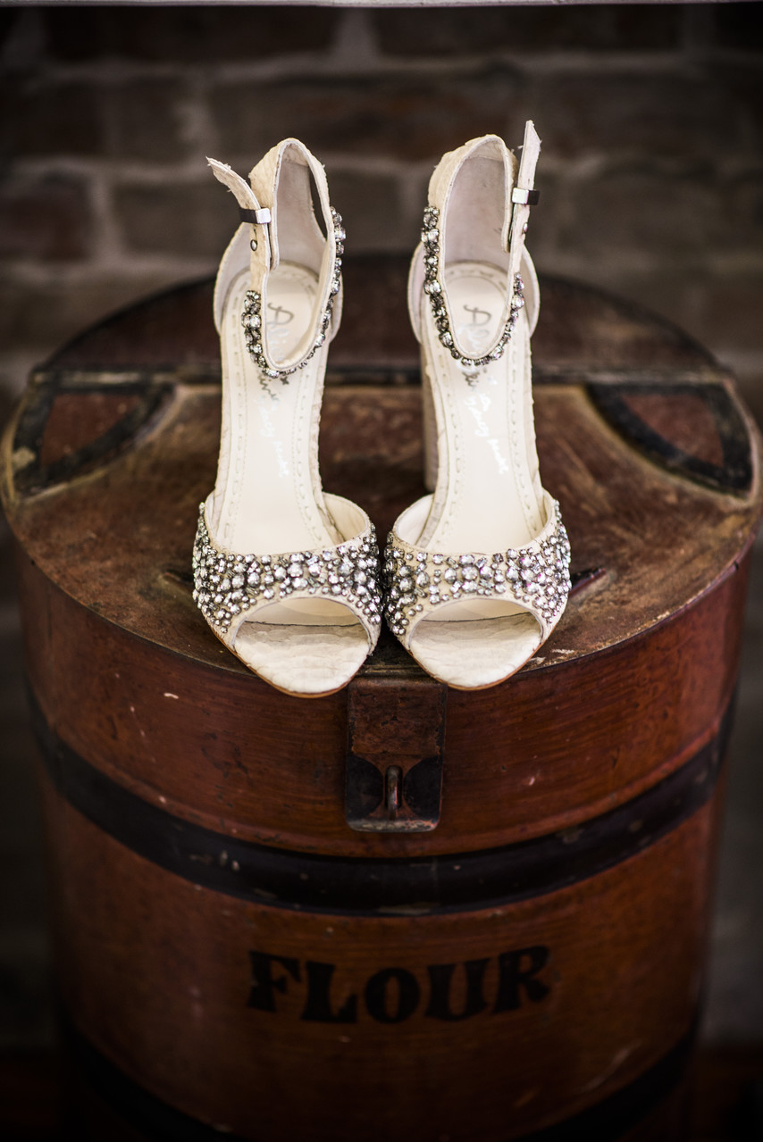 Race and Religious New Orleans Wedding Photographer Shoes