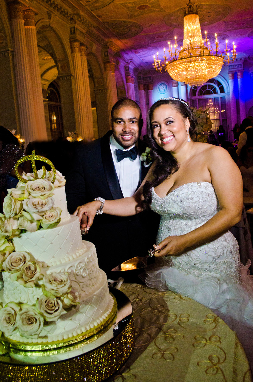 Biltmore Ballrooms Atlanta Wedding Photographer cake