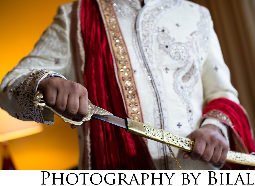 Sikh Sword Wedding Photography NJ