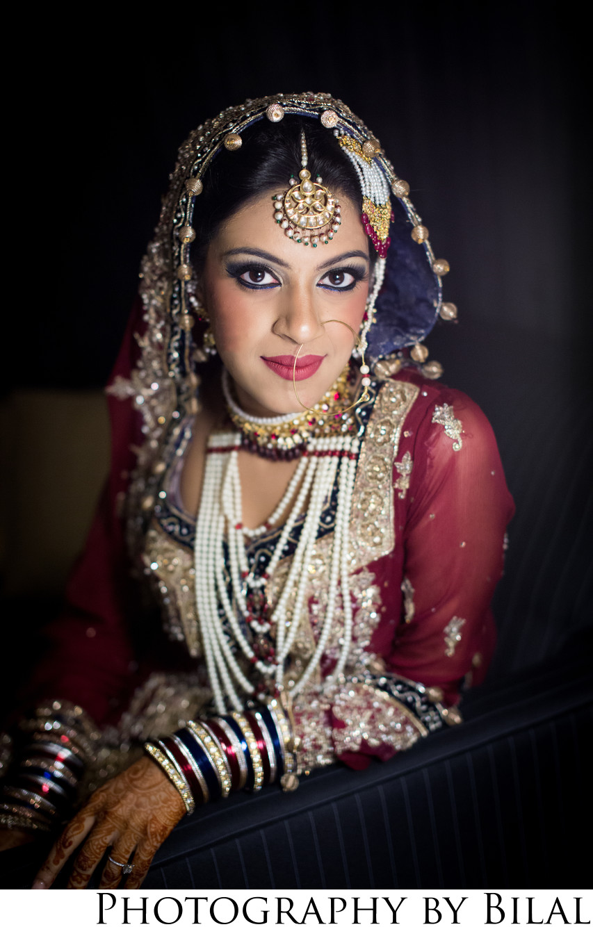 Indian Bride Wedding Portraits