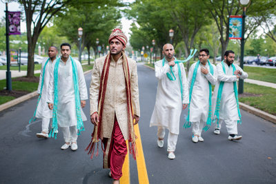 Indian Groomsmen Wedding Photography NJ