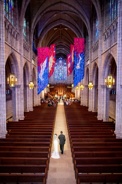 Princeton University Chapel Wedding