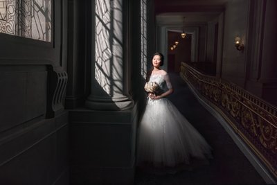 SF City Hall Bridal Elegance | Wedding Photography