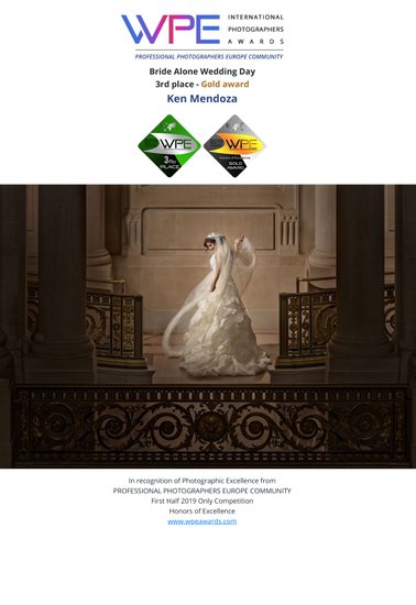  Timeless Elegance: Bride in White by Ken Mendoza
