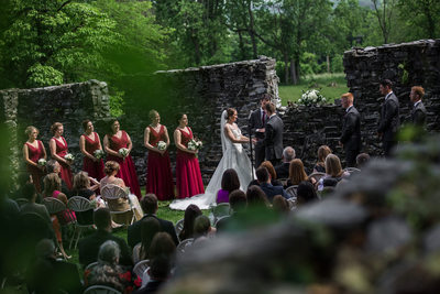 Wedding Ceremony at Stocks Manor in Mechanicsburg