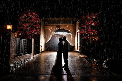 Ironstone Ranch Wedding in the Rain Photo